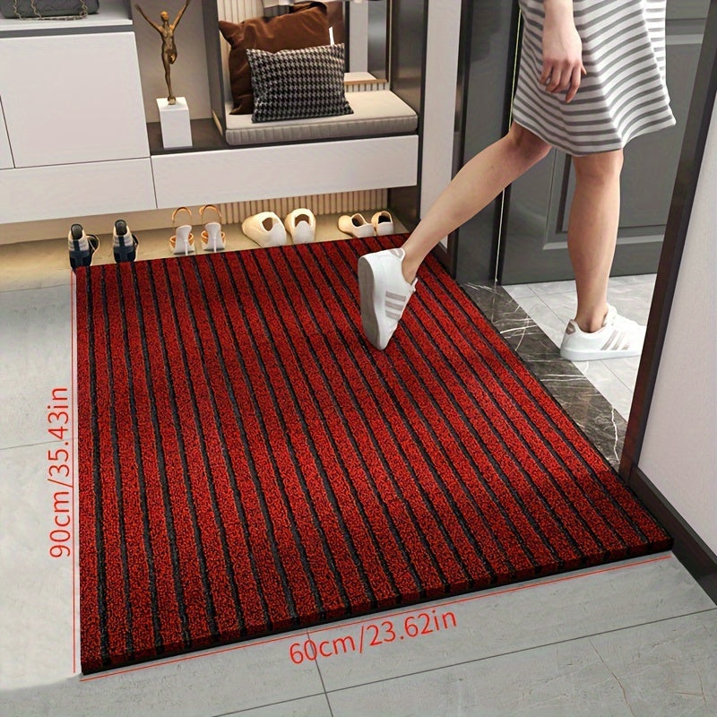 Weather-Resistant Doormat for Indoor and Outdoor Use - All-Season Design