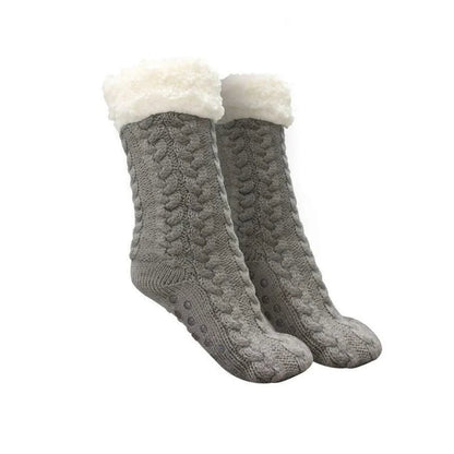 Women's Cozy Socks – Soft & Fluffy, Non-Slip Fleece Design, Winter & Home Use