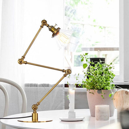 Clear Glass Conical Lamp for Stylish Home Lighting