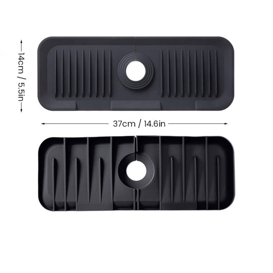 Ultimate Silicone Mat for Kitchen Faucets with Smart Drainage