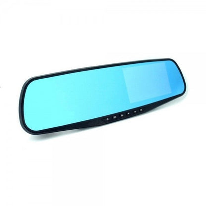 HD Rearview Mirror with Dashcam – 1080p, Motion Sensor & Wide View