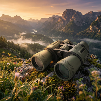 20x50 High-Power Binoculars with Bright FMC Optics for Long-Distance Viewing