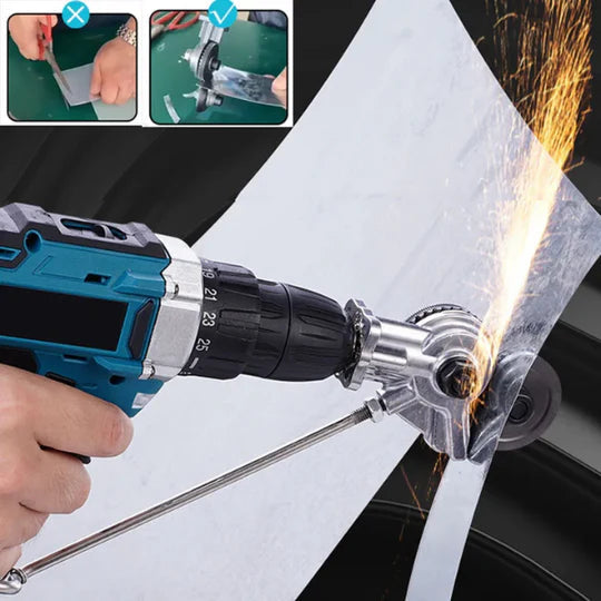Precision Metal Cutter Attachment for Drill - EasyCut Pro