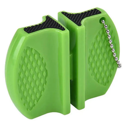 Compact and Portable Double-Sided Mini Knife Sharpener