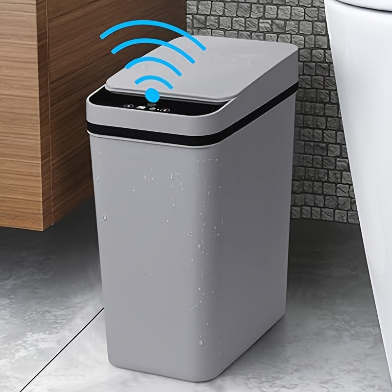 Touchless Motion Sensor Kitchen Bin - Slim Automatic Trash Can