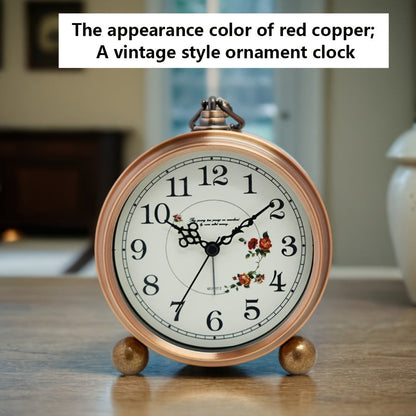 Chic Silent Analog Desk Clock for Tranquil Spaces