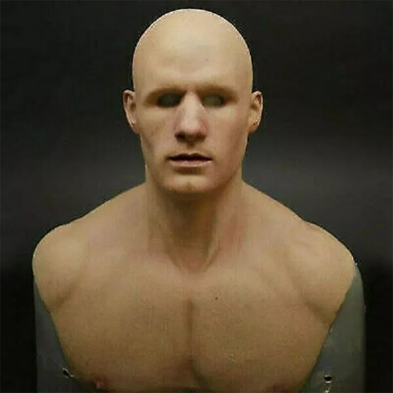 Latex Mask for Halloween Simulation