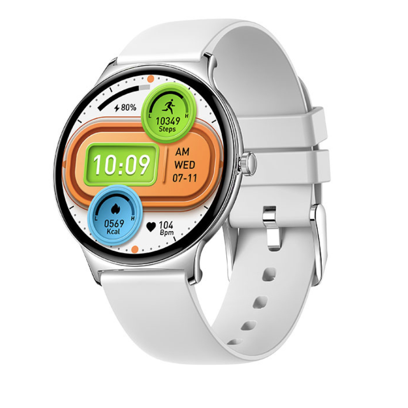 SlimFit Smartwatch – Health Tracker with AMOLED Display, Ultra-slim Design