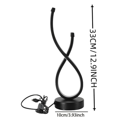 Adjustable Brightness LED Table Lamp | 3 Color Selections | Modern Style