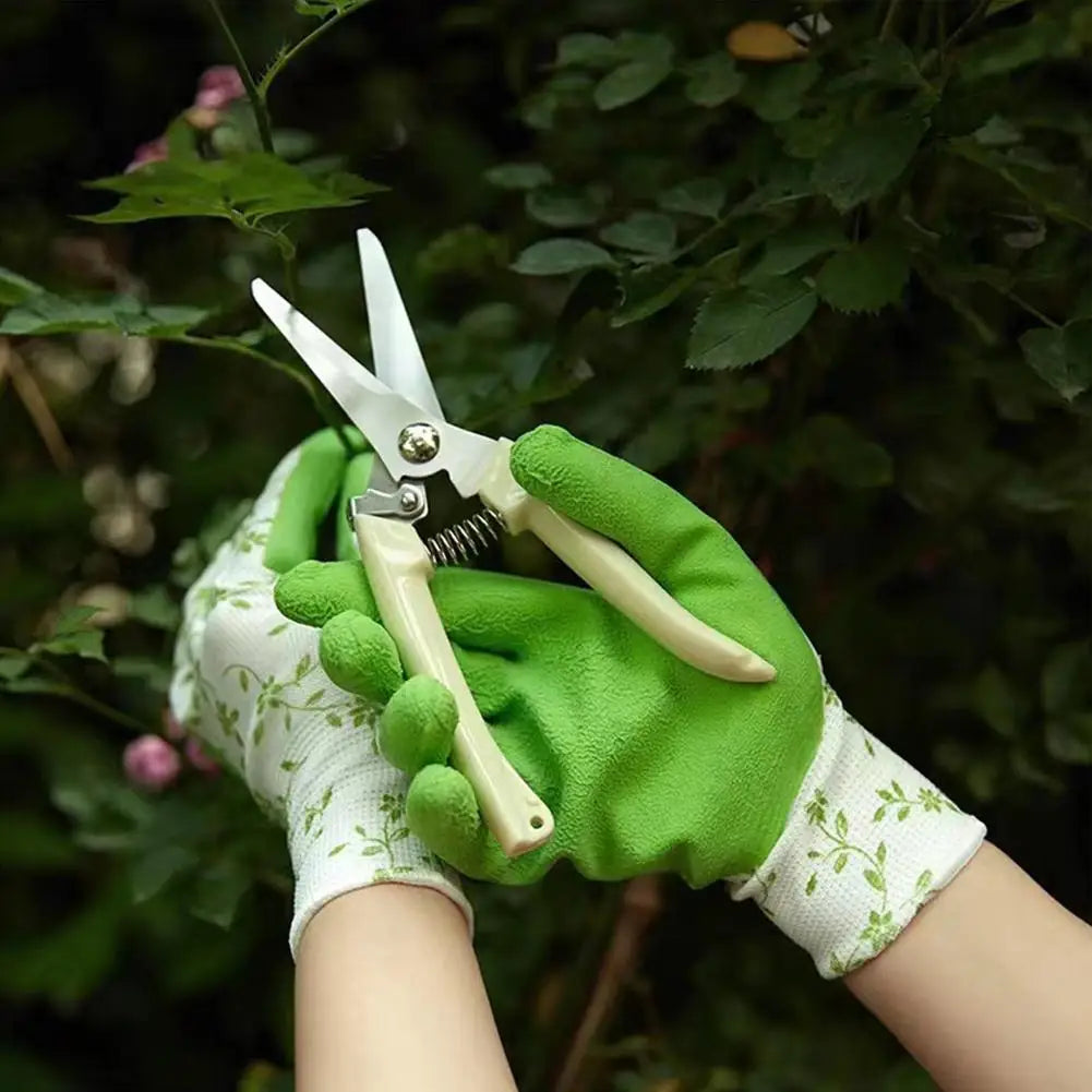 Breathable & Non-Slip Garden Gloves with Latex Foam | One Size