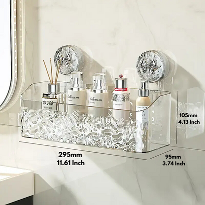 Bathroom Wall Shelf – No Drilling Required, Easy Installation