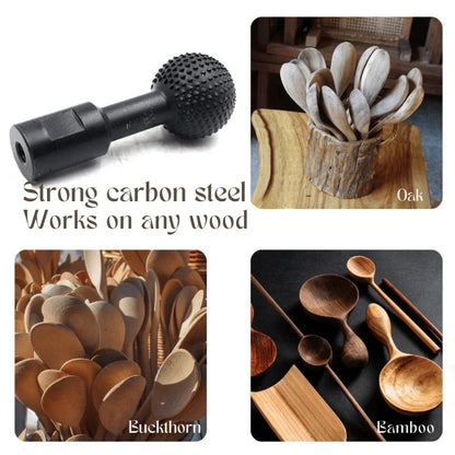 Precision Sphere Wood Shaper for Angle Grinders – Rapid Material Removal
