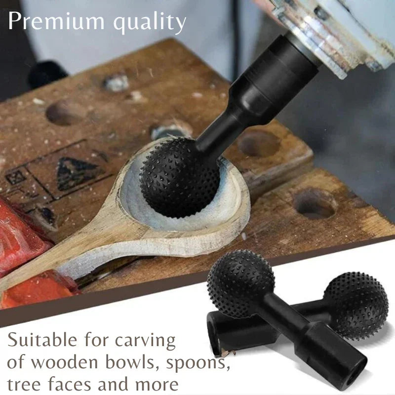 Precision Sphere Wood Shaper for Angle Grinders – Rapid Material Removal