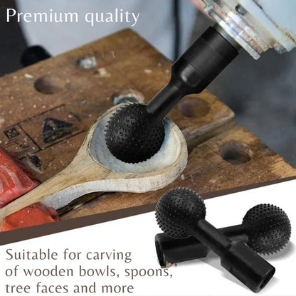 Precision Sphere Wood Shaper for Angle Grinders – Rapid Material Removal
