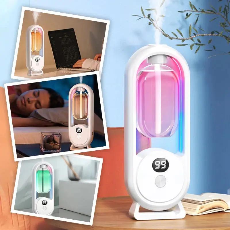 Wireless Aroma Mist Dispenser | Adjustable Scent Diffuser with Mood Lighting