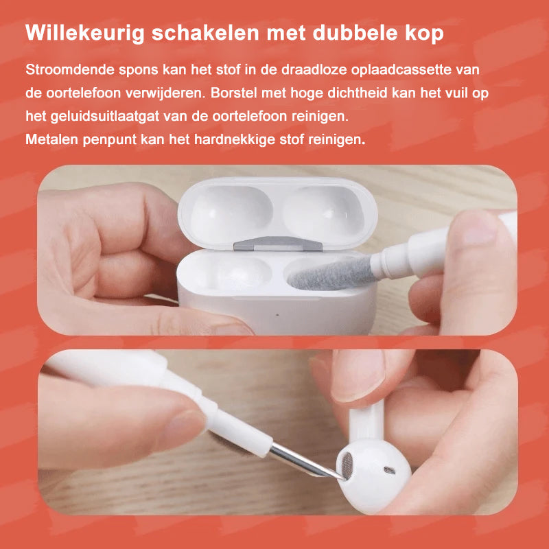 Deep Cleaning Device for Keyboards and Headphones