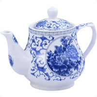 Blue and White