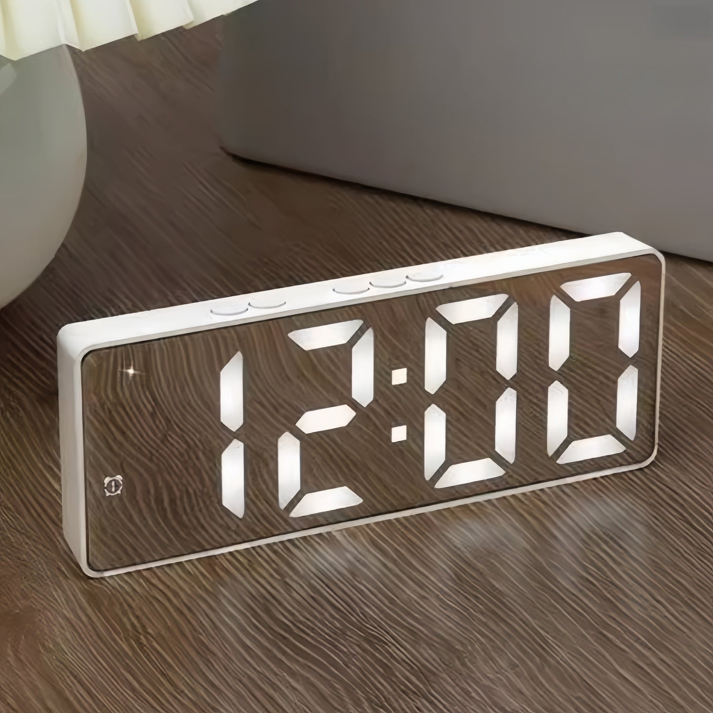 Digital Wake-Up Alarm Clock with Sunrise Light Display