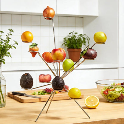 Transform Your Kitchen with Stunning Floating Fruit Displays