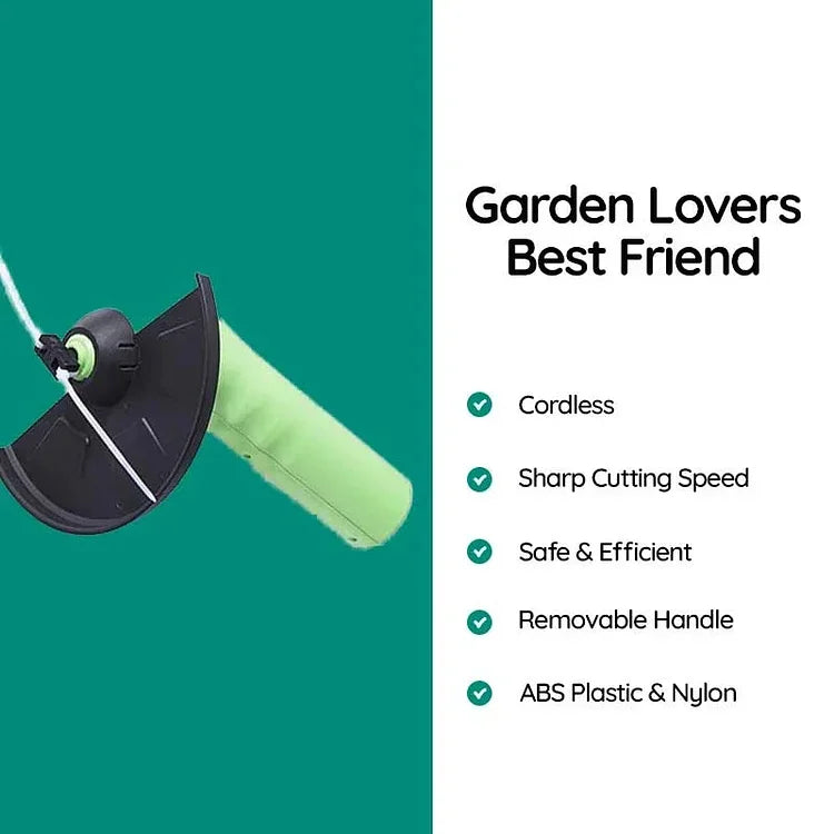 Compact Battery-Powered Weed Trimmer