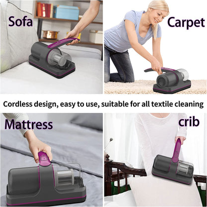 Vacuum Cleaner for Mattresses – Wireless Dust and Mite Remover