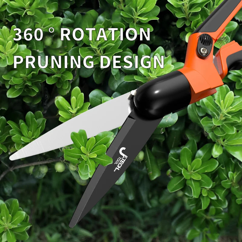 Ergonomic Garden Shears with Rotating Handle | Precision Cuts