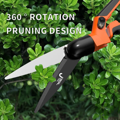 Ergonomic Garden Shears with Rotating Handle | Precision Cuts