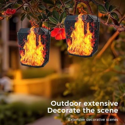 Flickering Solar Powered Torch Light