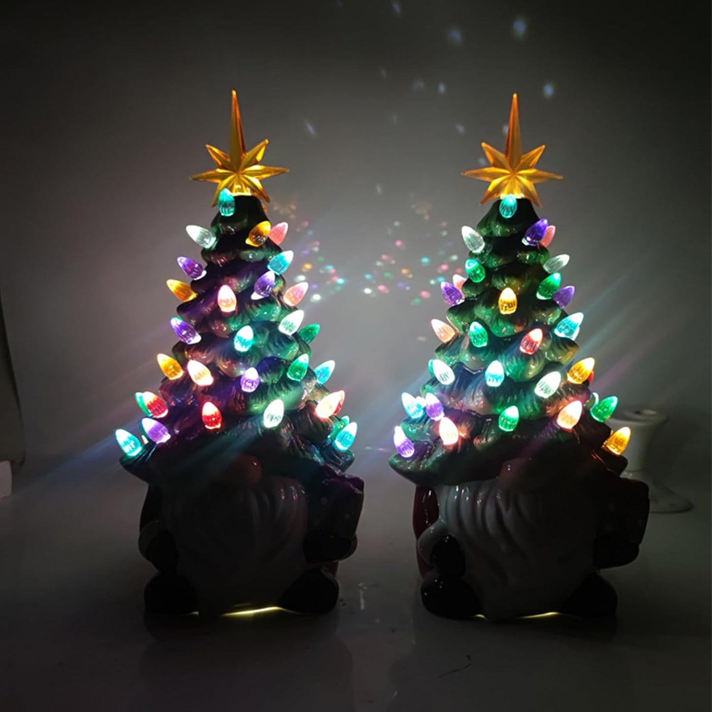 Christmas Gnome Decoration with LED Light – DIY Tree Ornament