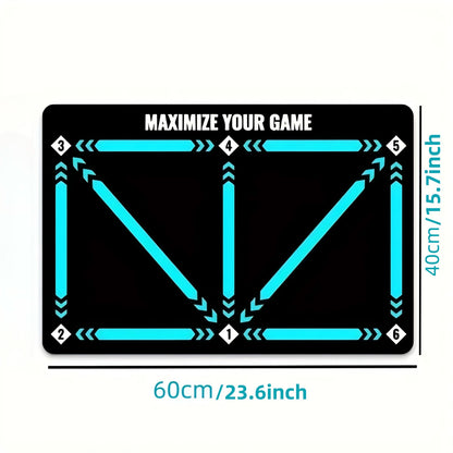 Soccer Training Mat for Enhanced Control and Footwork