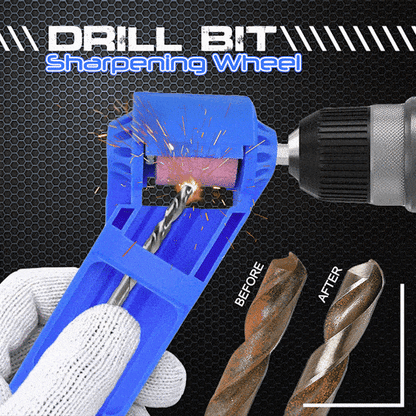 Precision Drill Sharpener for Electric Drills | Compact Tool for Home and Workshop