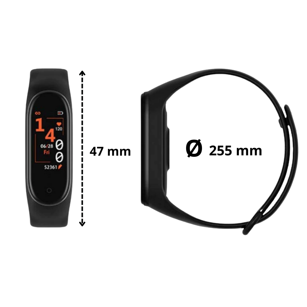 Activity and Sleep Tracking Wristband