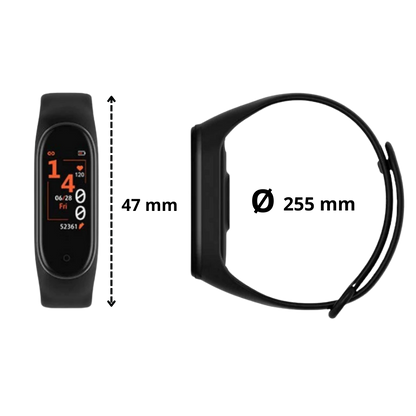 Activity and Sleep Tracking Wristband