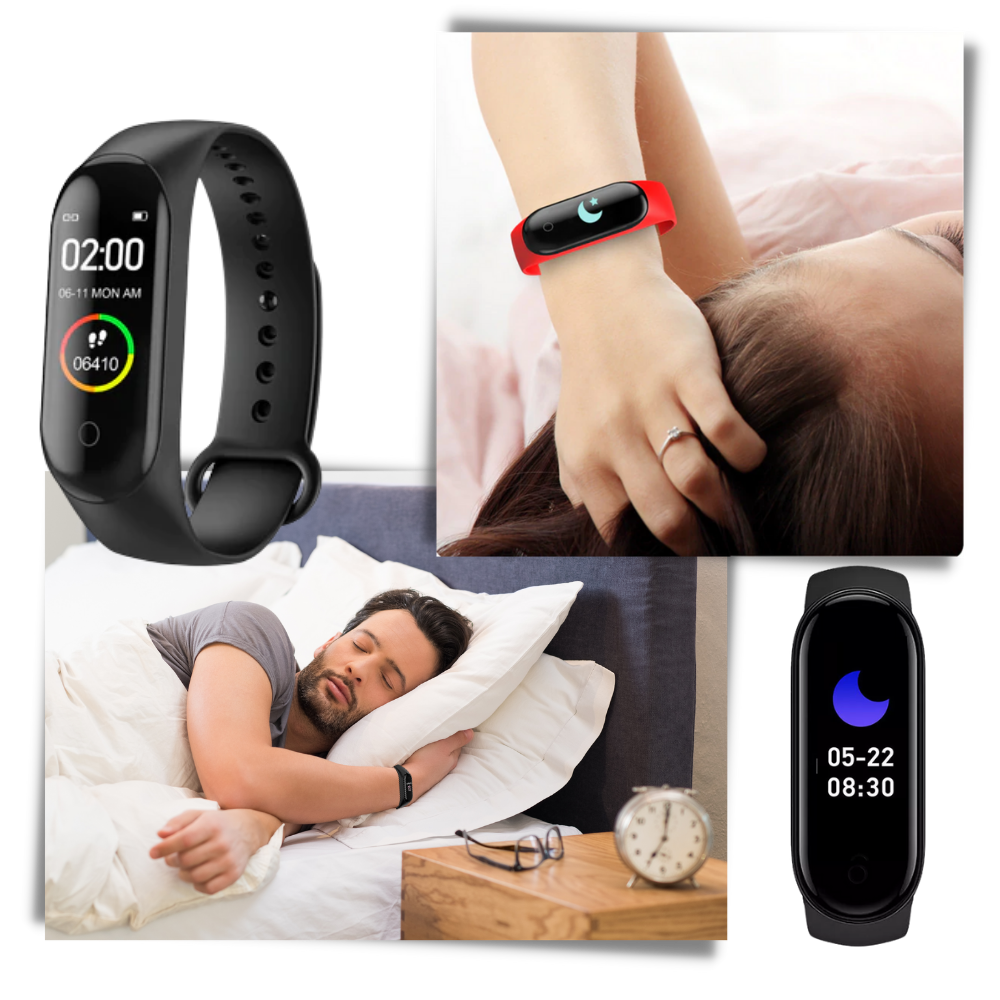 Activity and Sleep Tracking Wristband