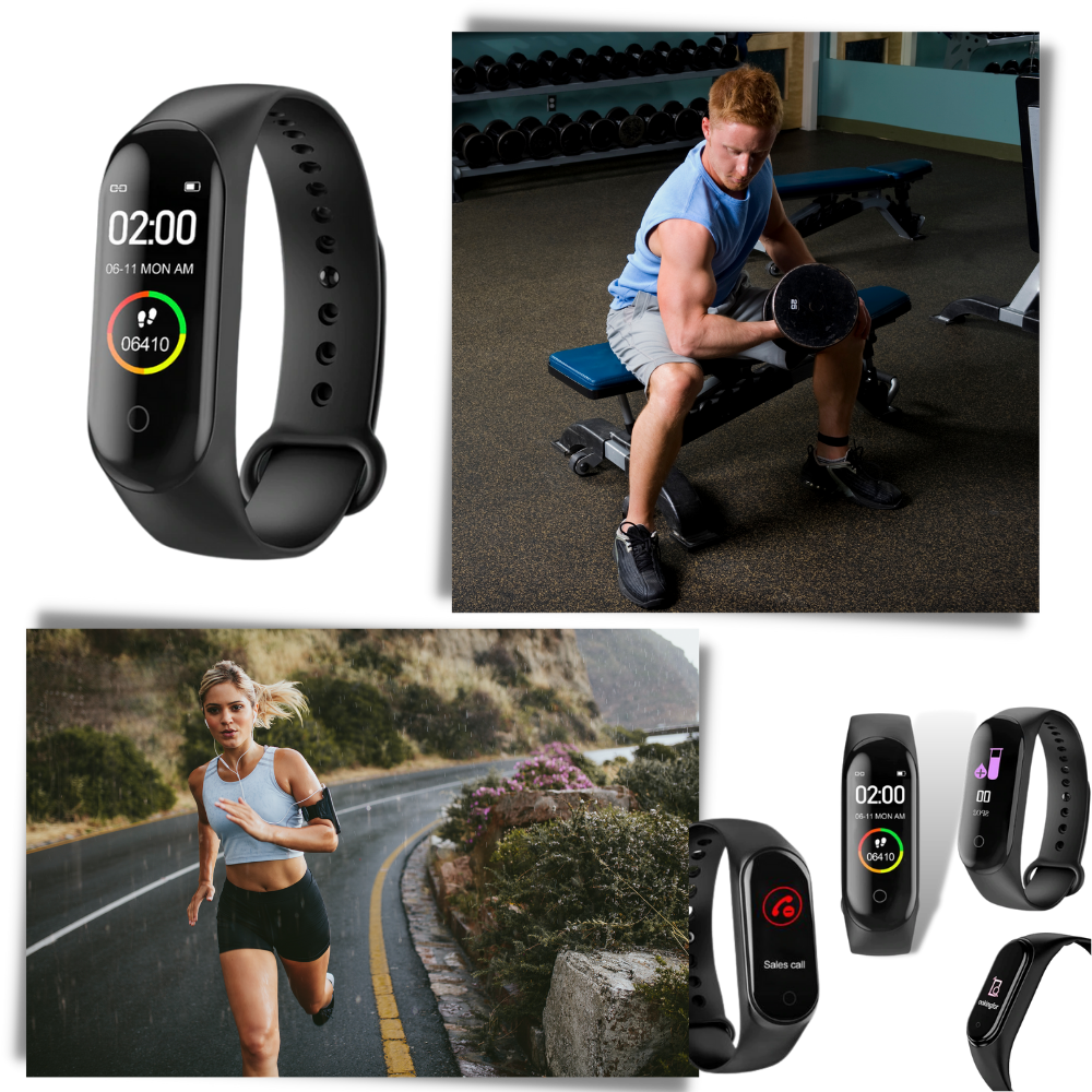 Activity and Sleep Tracking Wristband