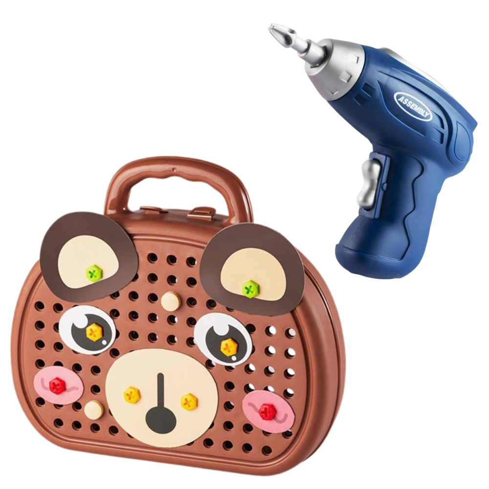 Educational Puzzle Toy and Drilling Set