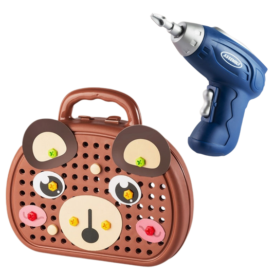 Educational Puzzle Toy and Drilling Set