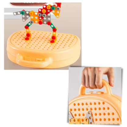 Educational Puzzle Toy and Drilling Set