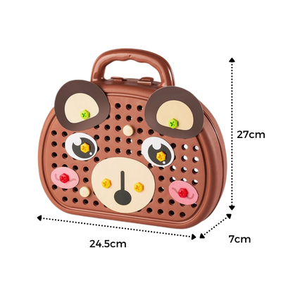 Educational Puzzle Toy and Drilling Set