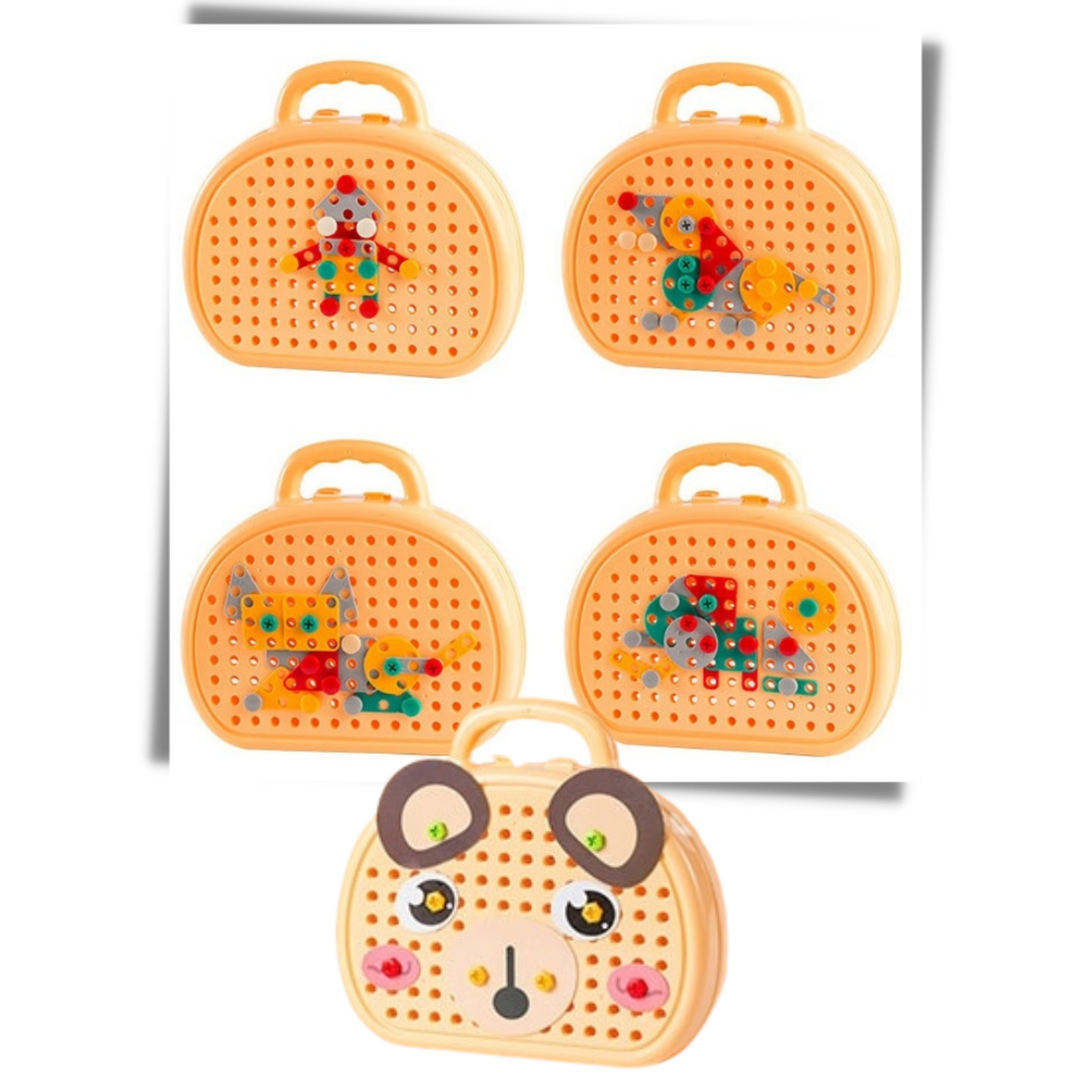Educational Puzzle Toy and Drilling Set