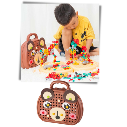 Educational Puzzle Toy and Drilling Set