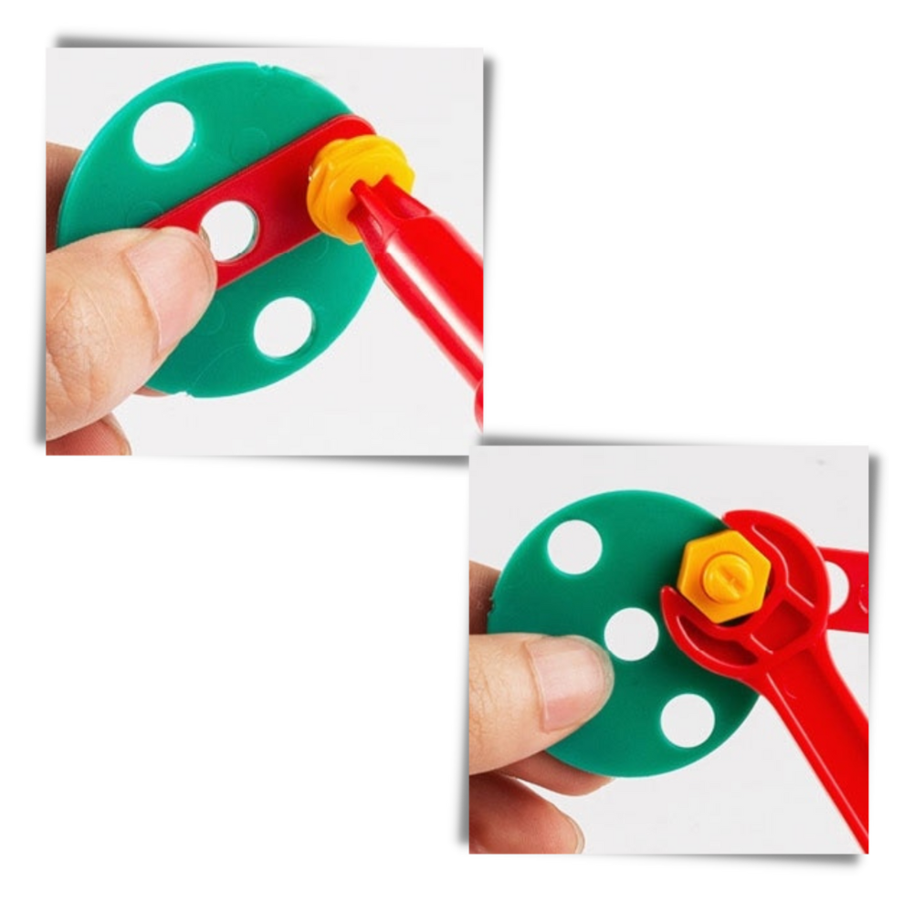 Educational Puzzle Toy and Drilling Set
