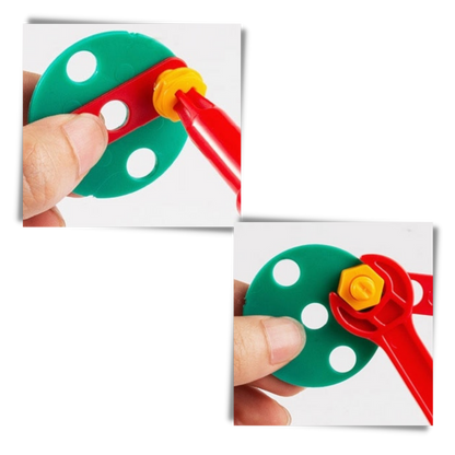 Educational Puzzle Toy and Drilling Set