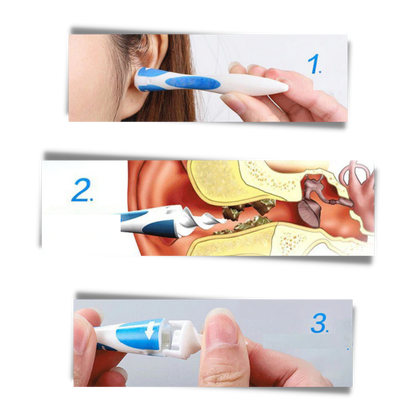 Spiral Silicone Ear Cleaning Tool
