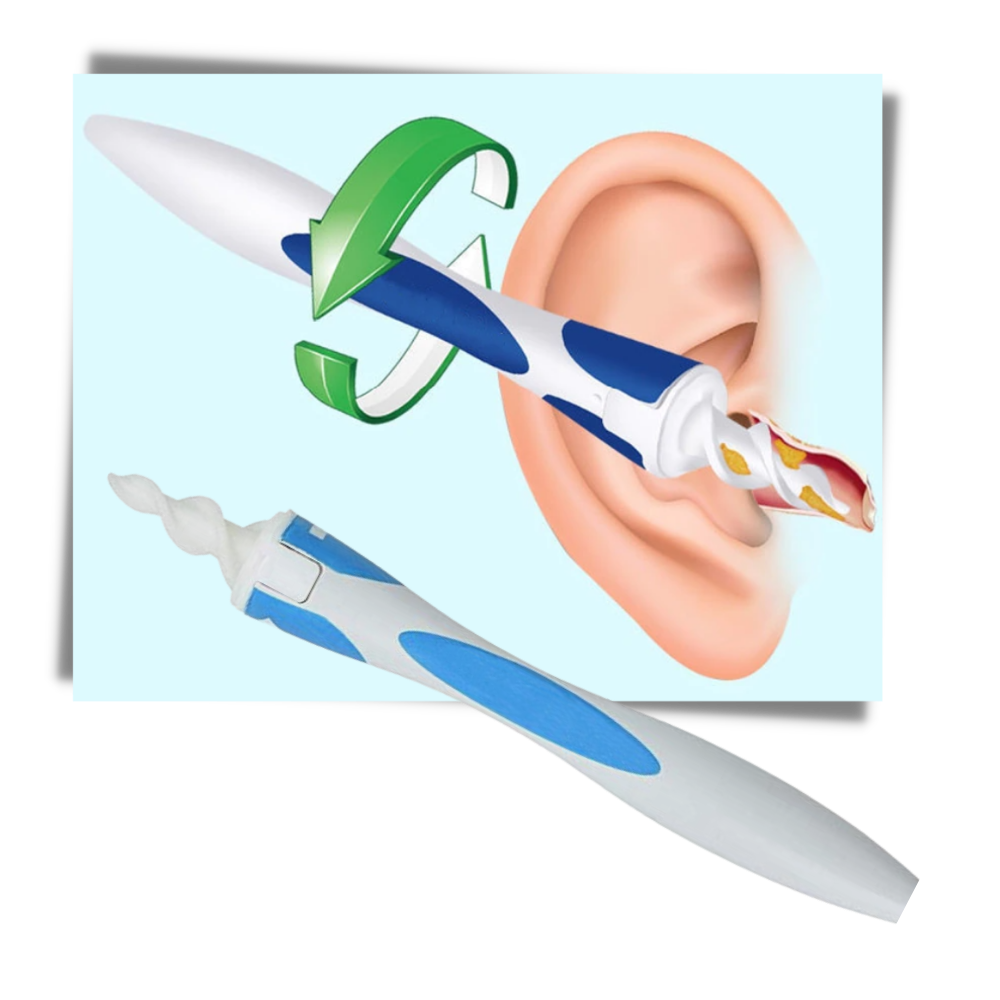Spiral Silicone Ear Cleaning Tool