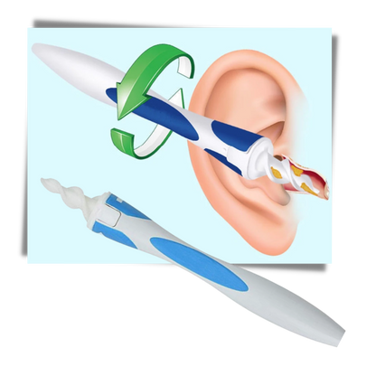 Spiral Silicone Ear Cleaning Tool