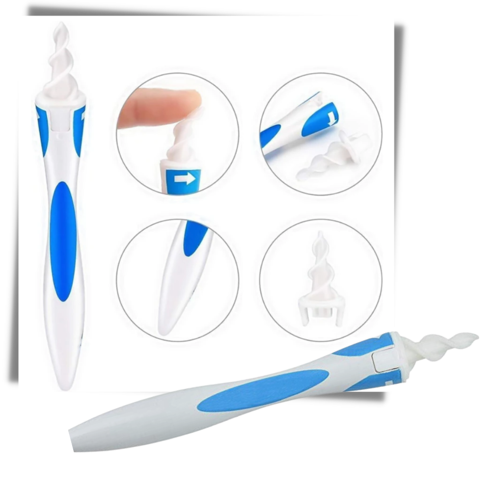 Spiral Silicone Ear Cleaning Tool