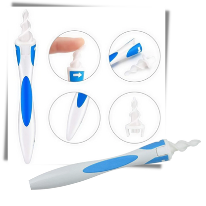 Spiral Silicone Ear Cleaning Tool