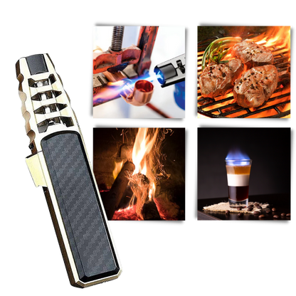 Versatile Gas Lighter for Multiple Uses