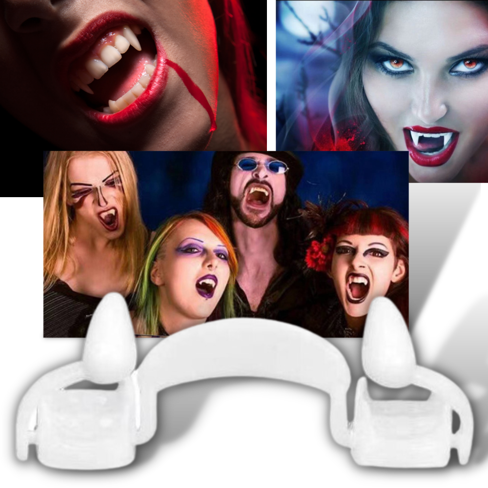 Retractable Vampire Fangs - Set of 2